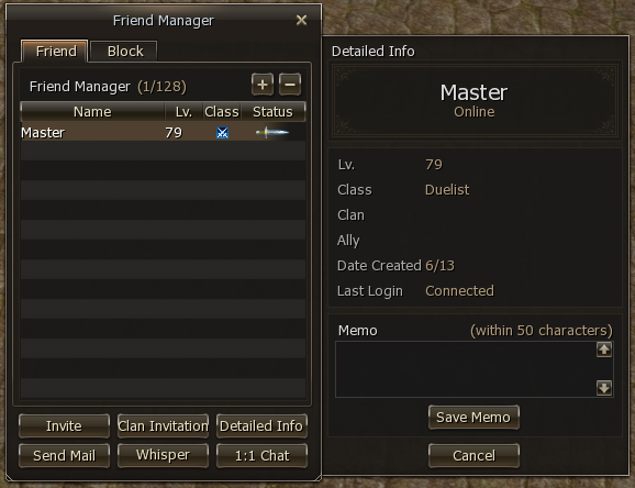 Friend Manager